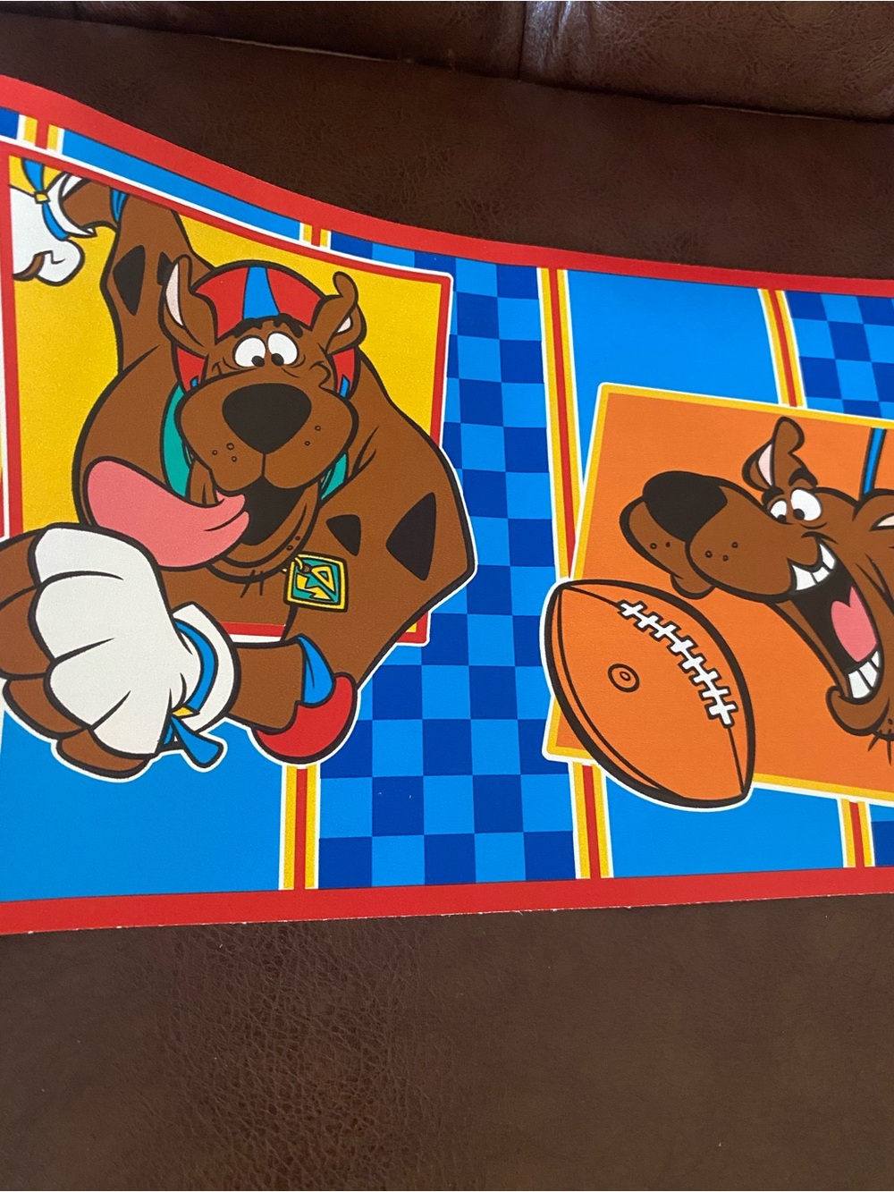 1999 Scooby-Doo Sports Wallpaper Border  Pack Of 2/10 Yards Hanna Barbera
